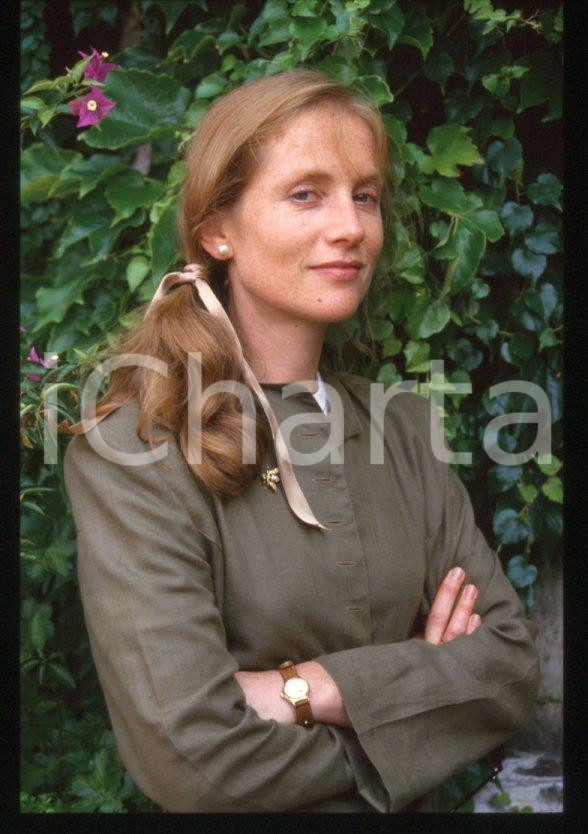 Fotografia d epoca originale 1985 ca Isabelle HUPPERT Mostra del cinema VENEZIA 35 mm vintage slide 4 1