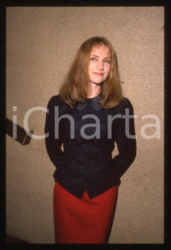 Fotografia d epoca originale 1988 Isabelle HUPPERT Proiezione UN AFFARE DI DONNE 35 mm vintage slide 17 1
