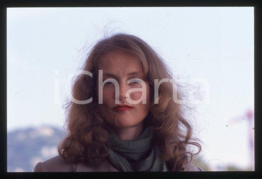 Fotografia d epoca originale 1995 ca Isabelle HUPPERT Festival di CANNES 35 mm vintage slide 23 1