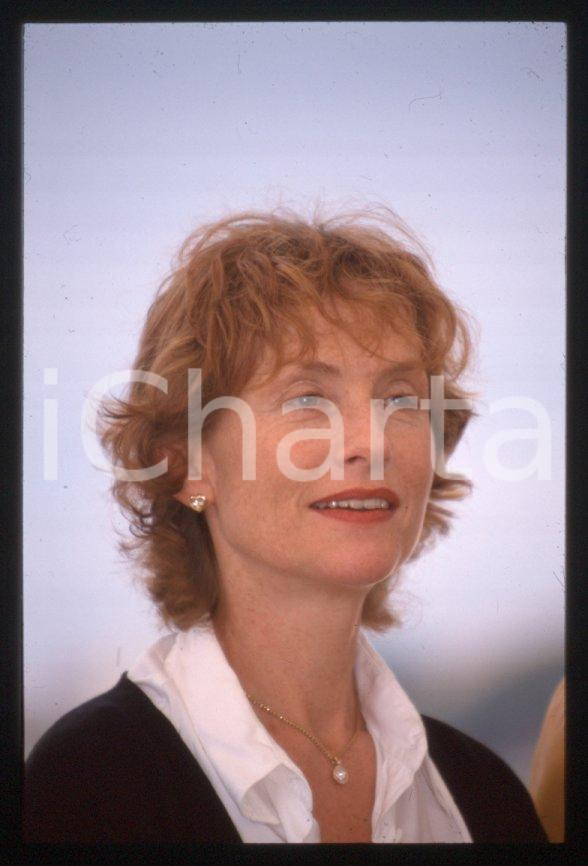 Fotografia d epoca originale 1998 Isabelle HUPPERT Festival CANNES 35 mm vintage slide 10 1