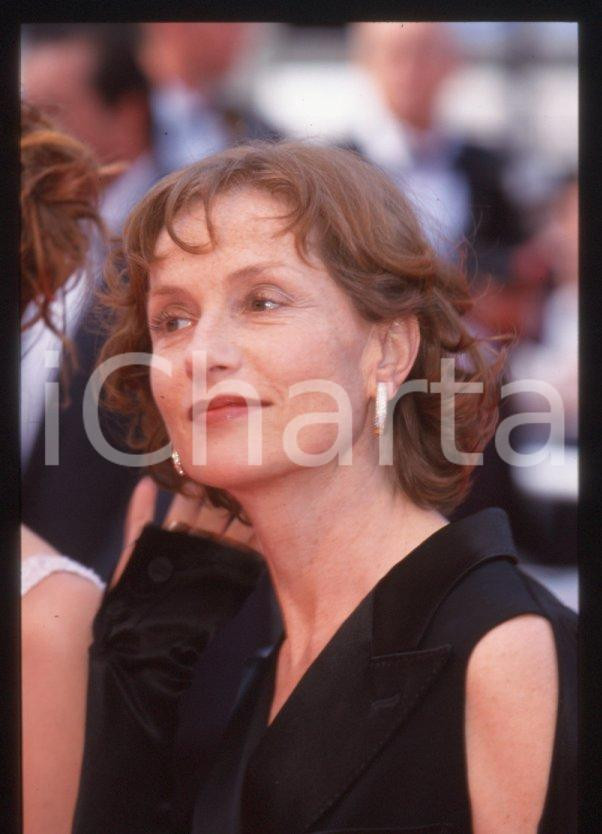 Fotografia d epoca originale 1998 Isabelle HUPPERT al Festival di CANNES 35 mm vintage slide 7 1