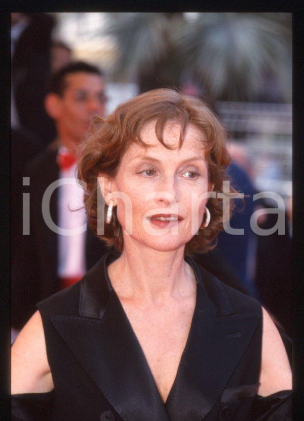Fotografia d epoca originale 1998 Isabelle HUPPERT al Festival di CANNES 35 mm vintage slide 6 1
