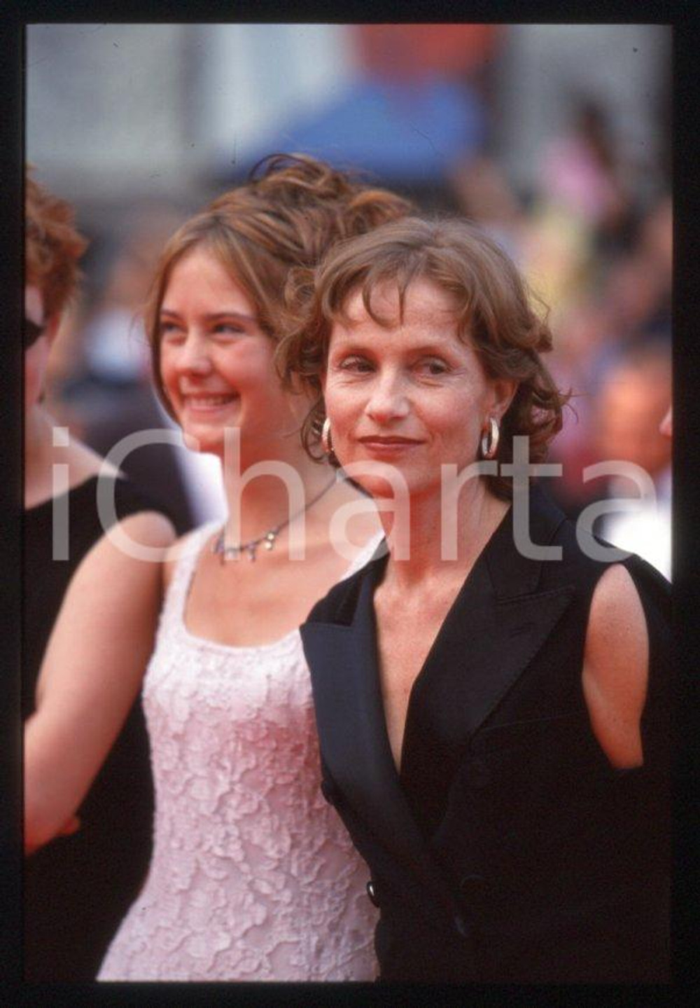 Fotografia d epoca originale 1998 Isabelle HUPPERT al Festival di CANNES 35 mm vintage slide 9 1