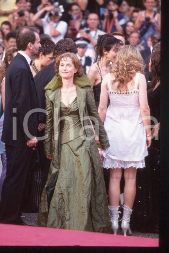Fotografia d epoca originale 1998 Isabelle HUPPERT al Festival di CANNES 35 mm vintage slide 14 1