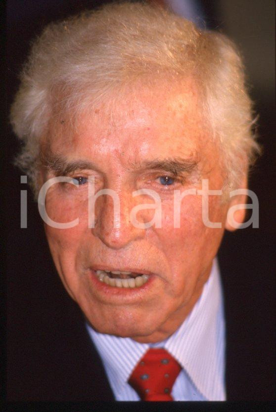 Fotografia d epoca originale 1988 MILANO Burt LANCASTER  35 mm vintage slide 33 1