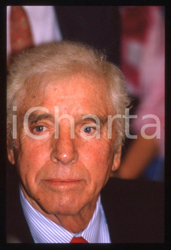 Fotografia d epoca originale 1988 MILANO Burt LANCASTER  35 mm vintage slide 37 1