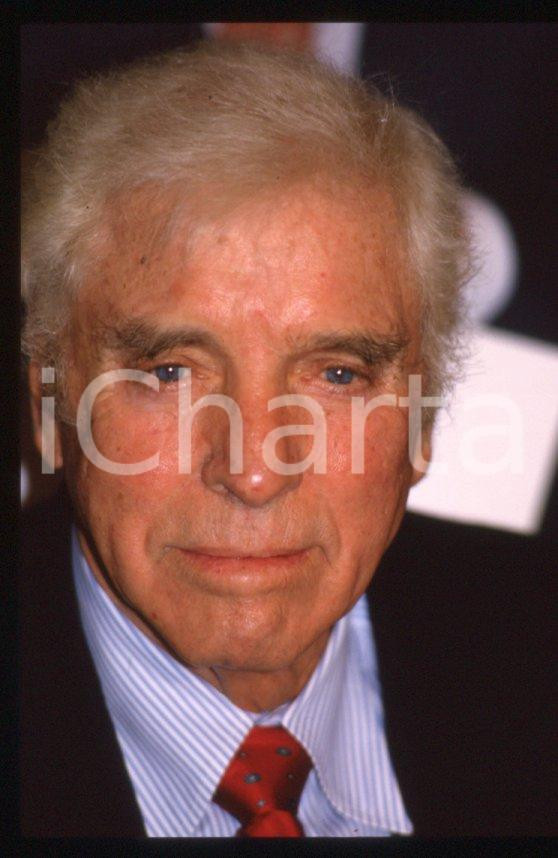 Fotografia d epoca originale 1988 MILANO Burt LANCASTER  35 mm vintage slide 43 1