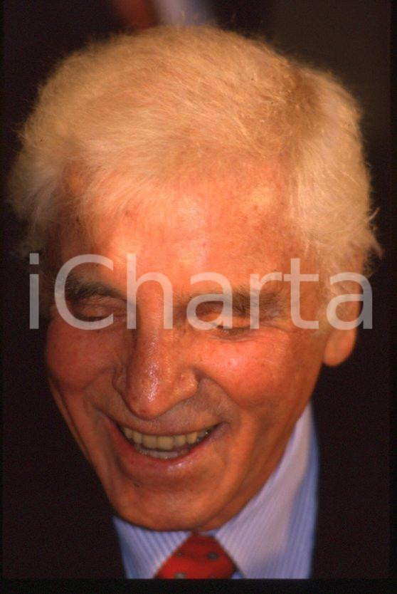 Fotografia d epoca originale 1988 MILANO Burt LANCASTER  35 mm vintage slide 47 1