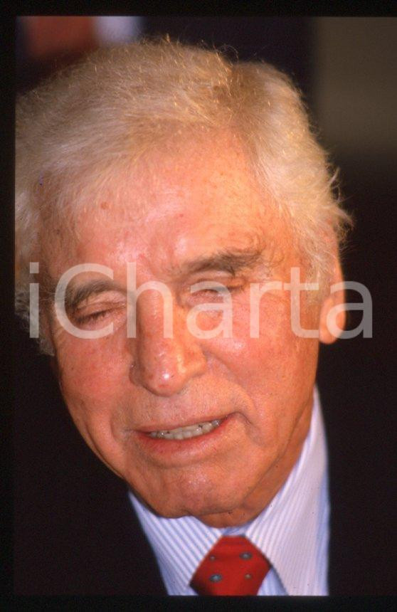 Fotografia d epoca originale 1988 MILANO Burt LANCASTER  35 mm vintage slide 49 1