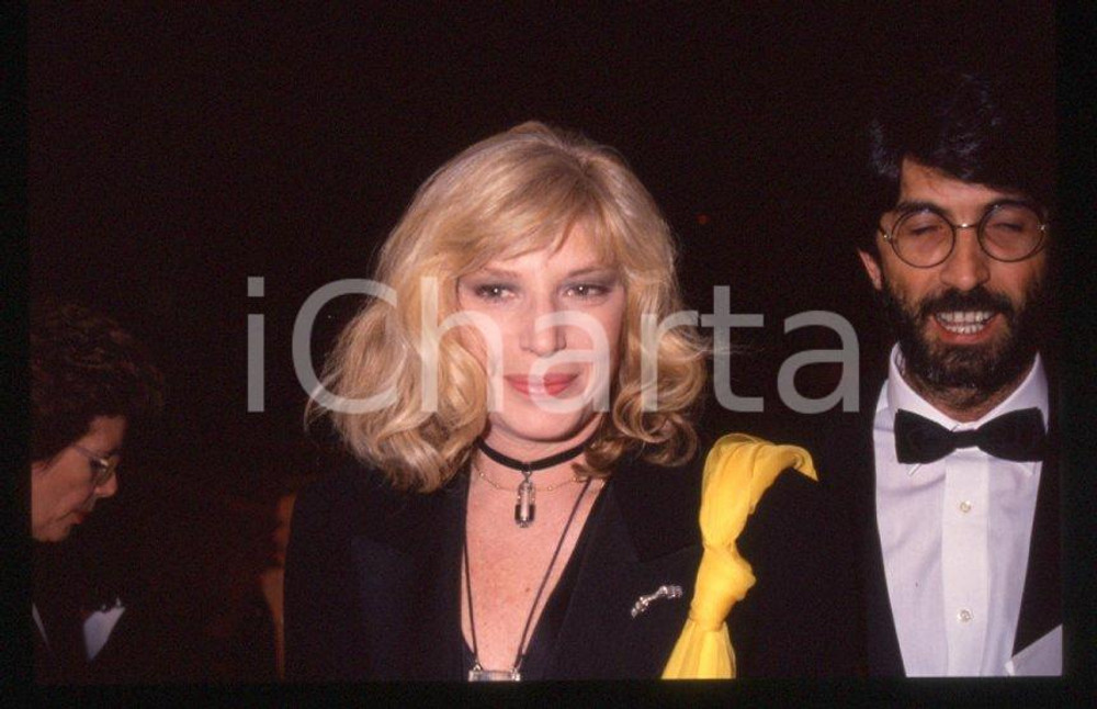 Fotografia d epoca originale 1995 Monica VITTI Roberto RUSSO  35 mm vintage slide 1 1