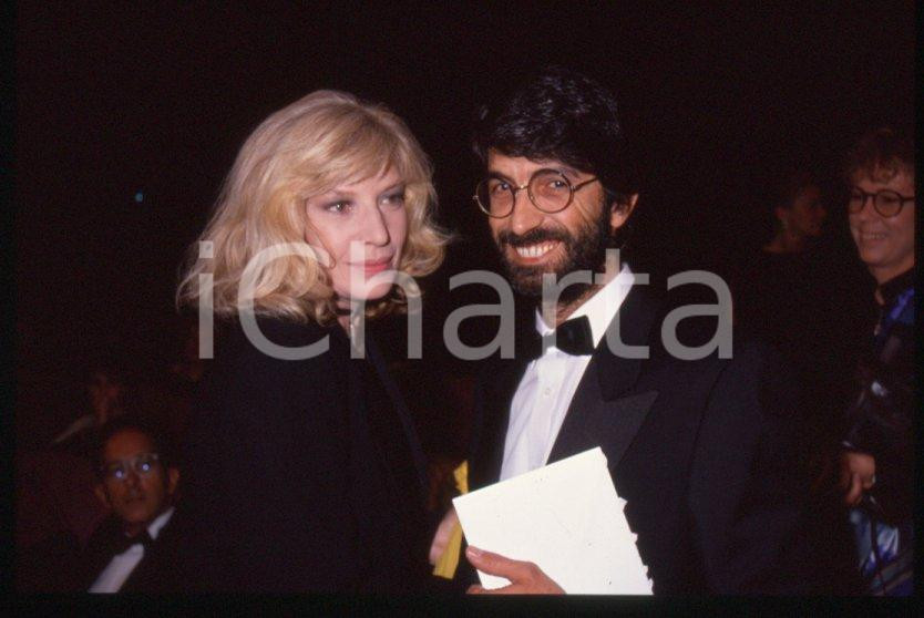 Fotografia d epoca originale 1995 ca Monica VITTI Roberto RUSSO  35 mm vintage slide 2 1