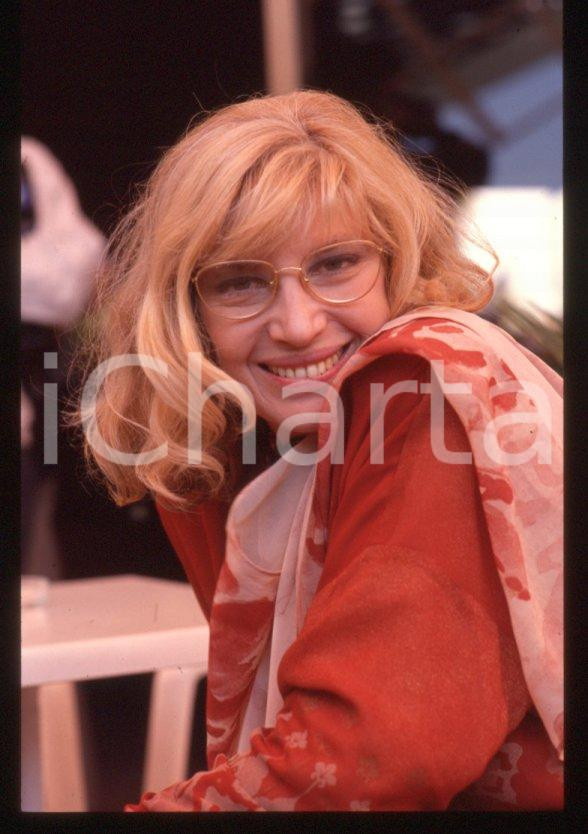 Fotografia d epoca originale 1995 ca Monica VITTI Ritratto dell attrice  35 mm vintage slide 5 1
