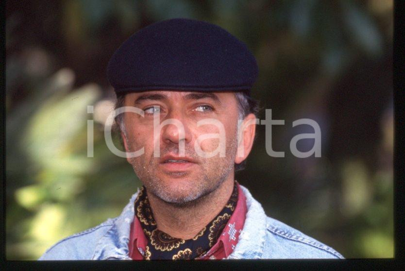 Fotografia d epoca originale 1995 ca Giorgio FALETTI Ritratto dell autore  35 mm vintage slide 2 1