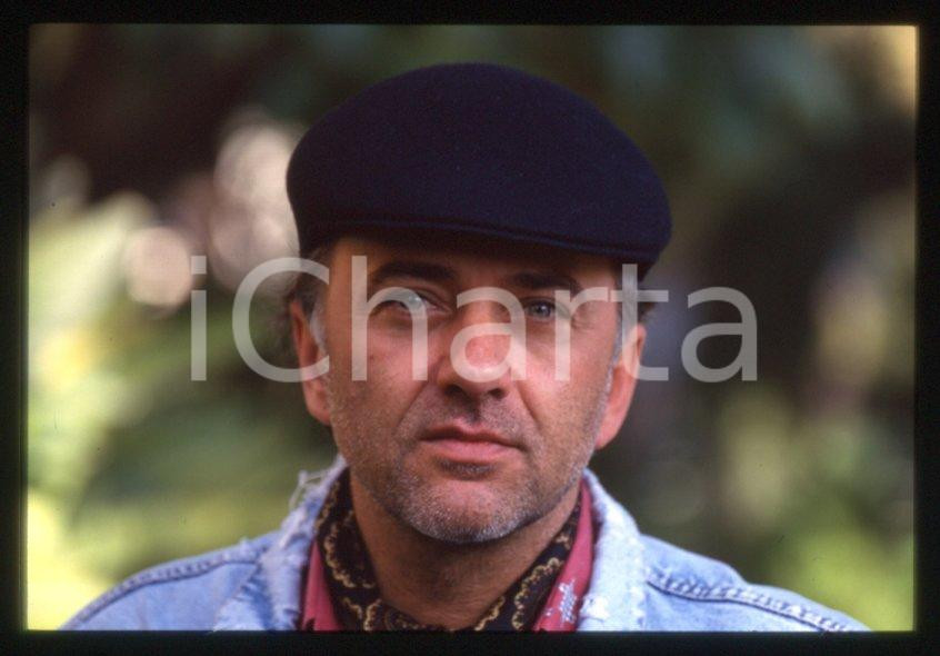 Fotografia d epoca originale 1995 ca Giorgio FALETTI Ritratto dell autore  35 mm vintage slide 7 1