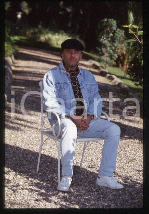 Fotografia d epoca originale 1995 ca Giorgio FALETTI Ritratto dell autore  35 mm vintage slide 6 1