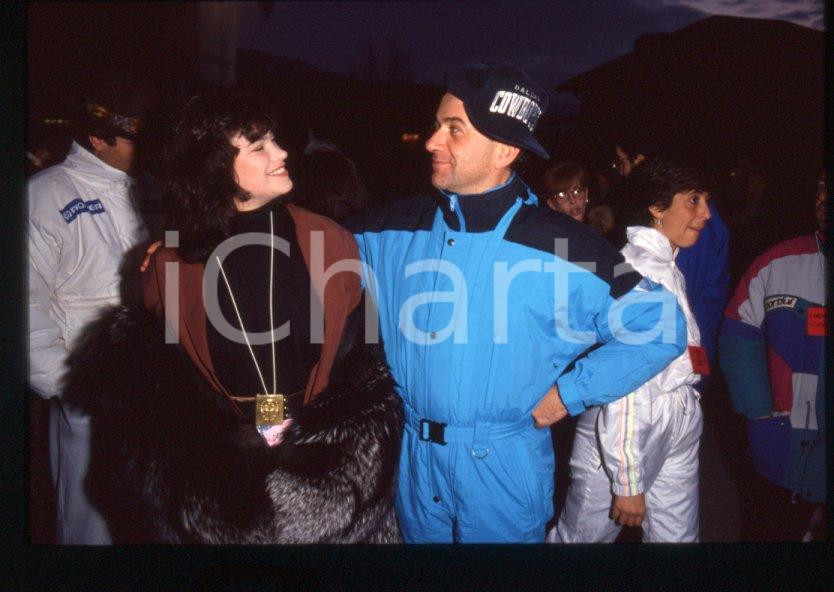 Fotografia d epoca originale 1995 ca Giorgio FALETTI Demetra HAMPTON  35 mm vintage slide 5 1