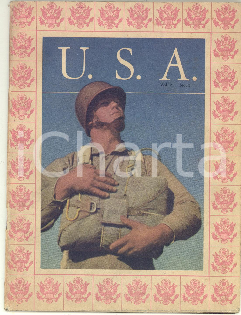 Libro, pubblicazione d epoca 1945 ca U.S.A. Toscanini e l Inno delle Nazioni  Stephen Foster  vol. 2 n.1 1