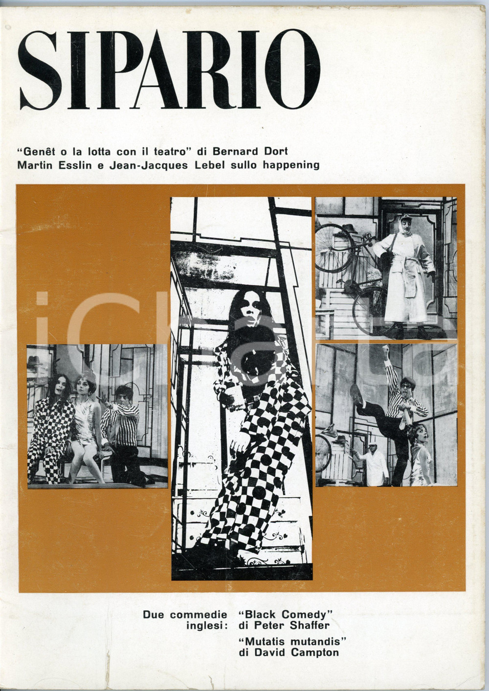 Giornale, rivista storica 1967 SIPARIO David CAMPTON Mutatis mutandis  Rivista anno XXII nÂ° 249  64 pp. 1
