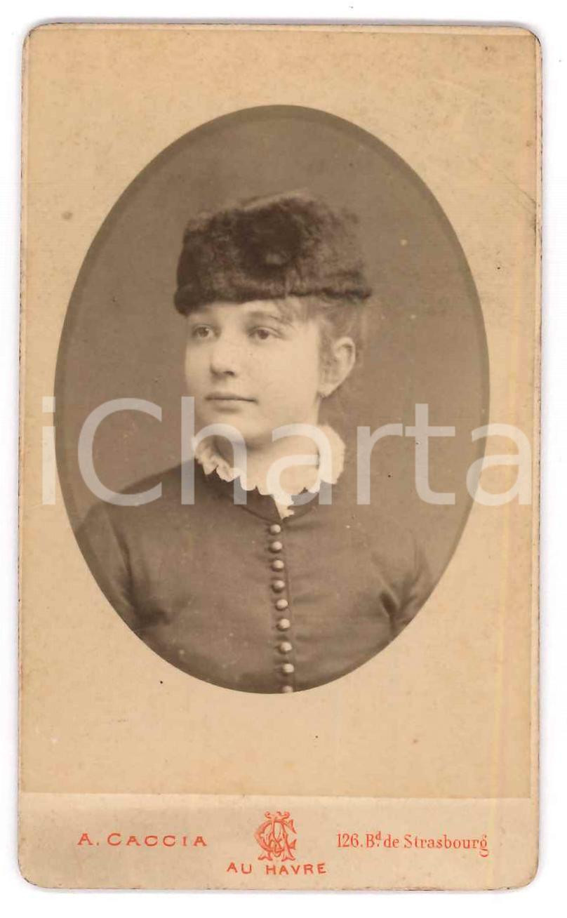 1880 ca LE HAVRE Elisa BRONZETTI figlia del garibaldino Oreste *Foto CDV (5) Fotografia originale d'epoca, su cartoncino rigido, che ritrae la bambina figlia del patriota e garibaldino Oreste Bronzetti.FOTOGRAFO: A. Caccia - Le Havre FAIR/discreto fioriture Formato: 6x10 cm originale e autentica 1