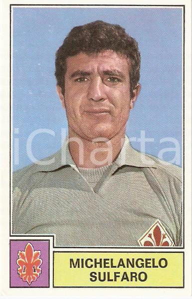 Oggetto da collezione cartaceo PANINI  CALCIATORI 1971  1972 Figurina Michele SULFARO Serie A FIORENTINA 2 1