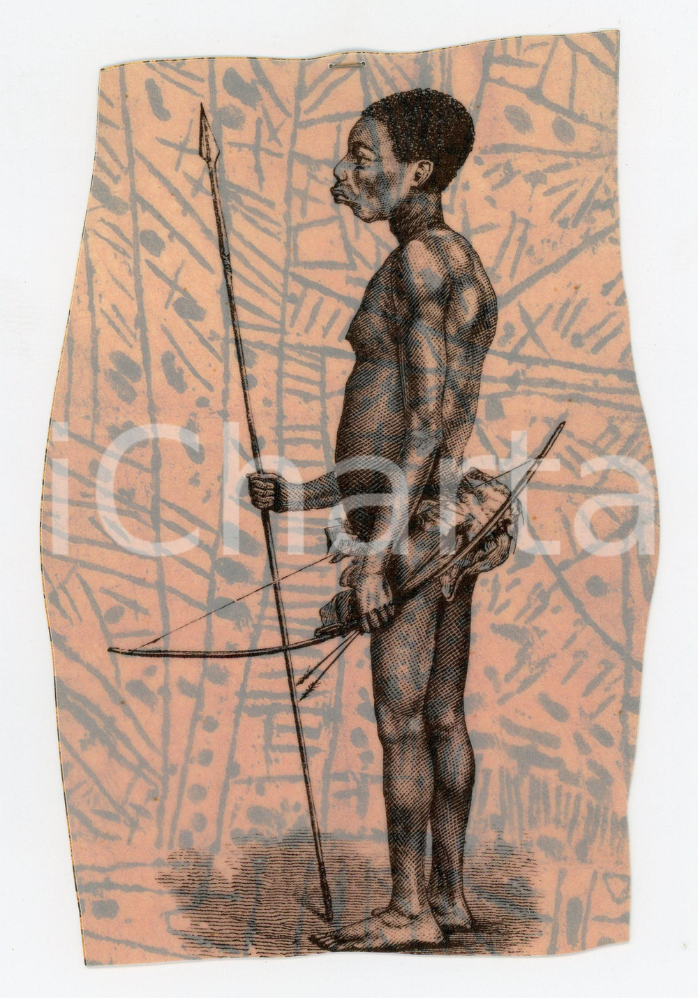 1992 MILANO Corso Como 10 - Galleria Carla SOZZANI Mostra "Pygmées?" - Invito Invito all'inaugurazione della mostra realizzata in collaborazione con il Musée Dapper di Parigi.  GOOD/buono  Formato: 11x17 cm originale e autentica 1