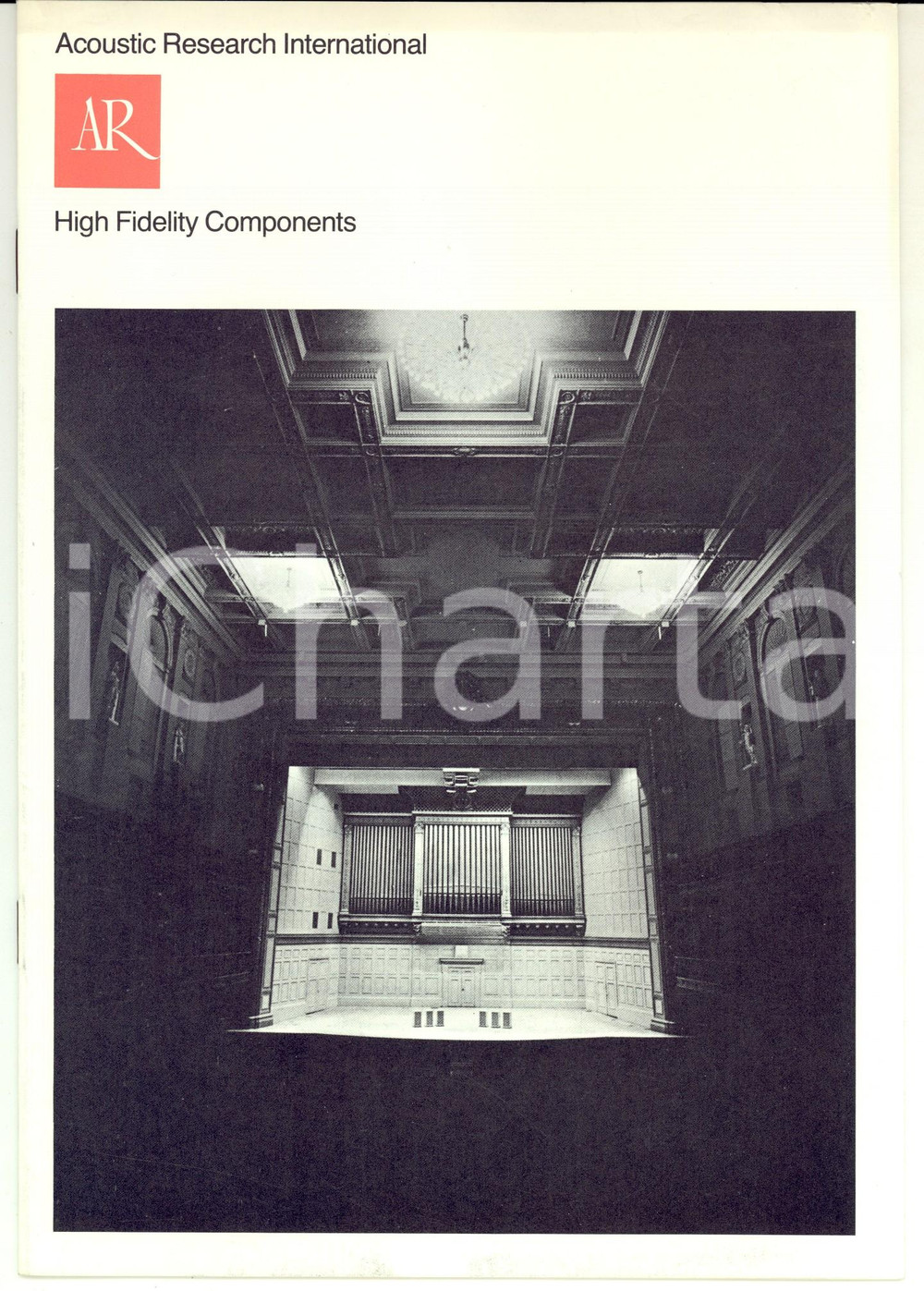 1970 ACOUSTIC RESAERCH INTERNATIONAL High fidelity components *Catalogue  CONDIZIONI: fair    originale e autentica 1