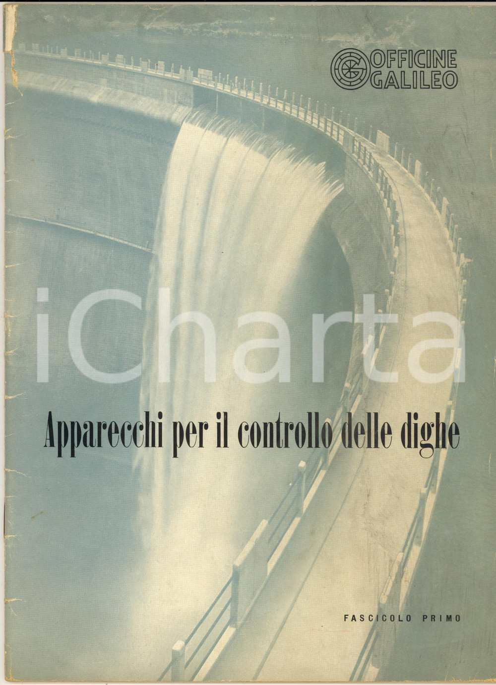 Libro, pubblicazione d epoca 1980 ca MILANO OFFICINE GALILEO Federico ZANNINI Apparecchi controllo dighe 3 1