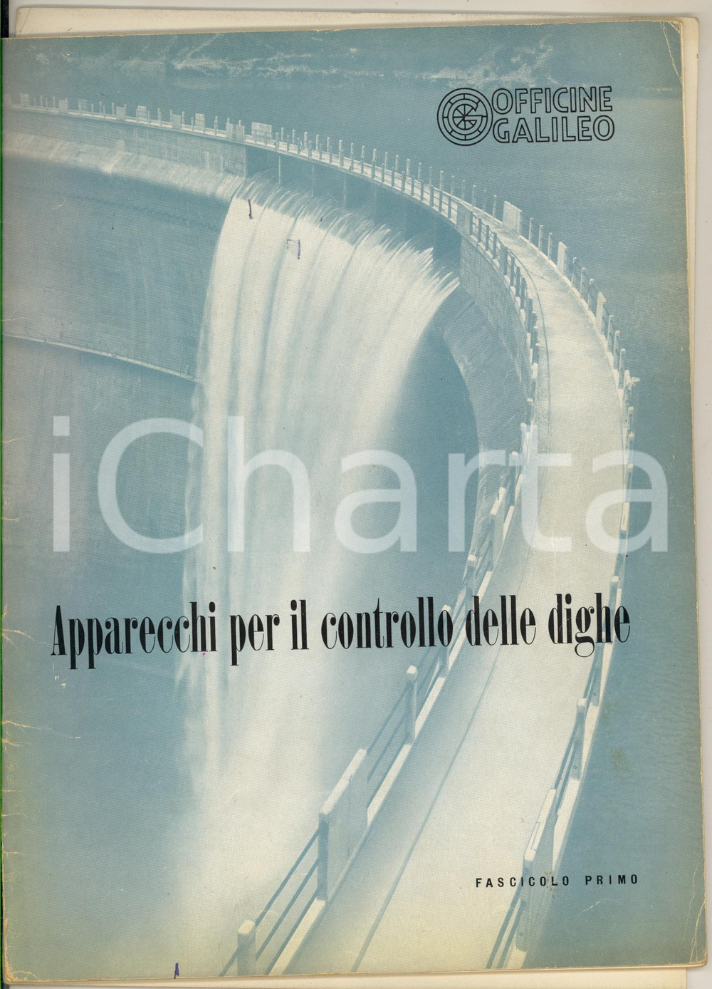 Libro, pubblicazione d epoca 1980 ca MILANO OFFICINE GALILEO Federico ZANNINI Apparecchi controllo dighe 4 1
