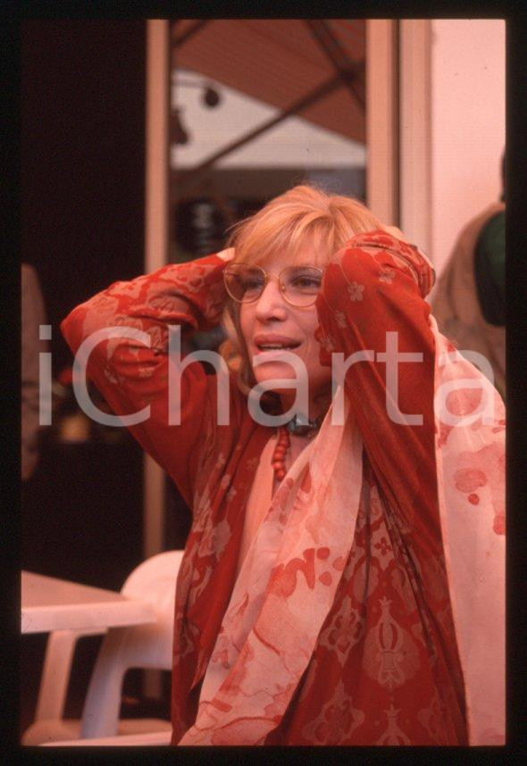 Fotografia d epoca originale 1995 ca Monica VITTI Ritratto dell attrice  35 mm vintage slide 4 1