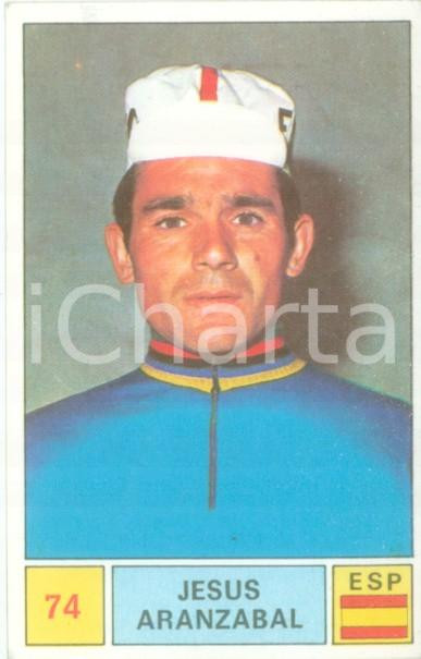 Oggetto da collezione cartaceo PANINI  SPRINT 1971 Figurina Jesus ARANZABAL n. 74 Ciclismo 1