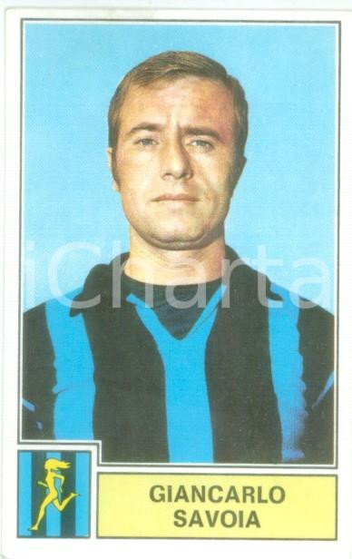 Oggetto da collezione cartaceo PANINI CALCIATORI 1971  1972 Figurina Giancarlo SAVOIA Serie A ATALANTA 1