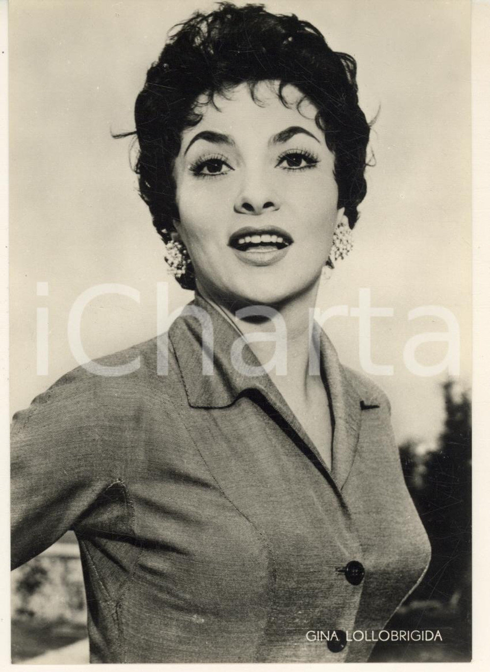Cartolina originale da collezione 1965 ca GINA LOLLOBRIGIDA  - Foto seriale - Cartolina FG NV 1