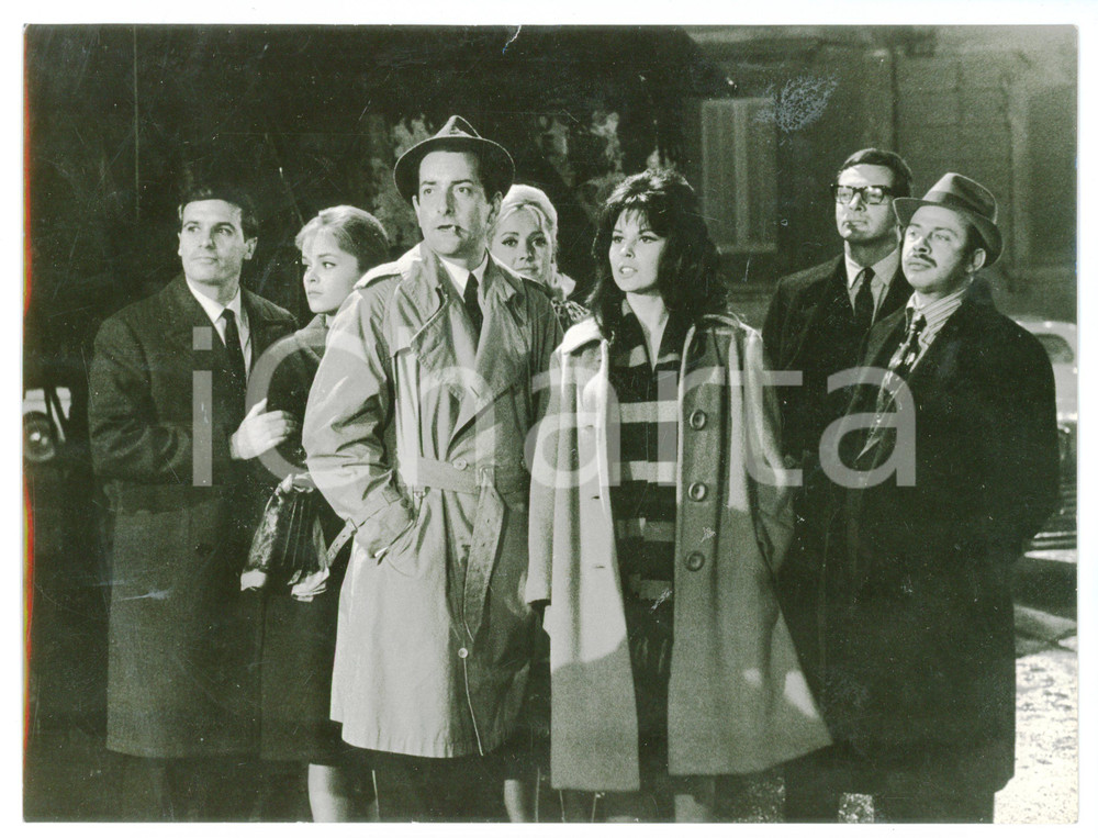 Fotografia d epoca originale 1963 CINEMA La rimpatriata di Damiano DAMIANI con Riccardo GARRONE Foto 1