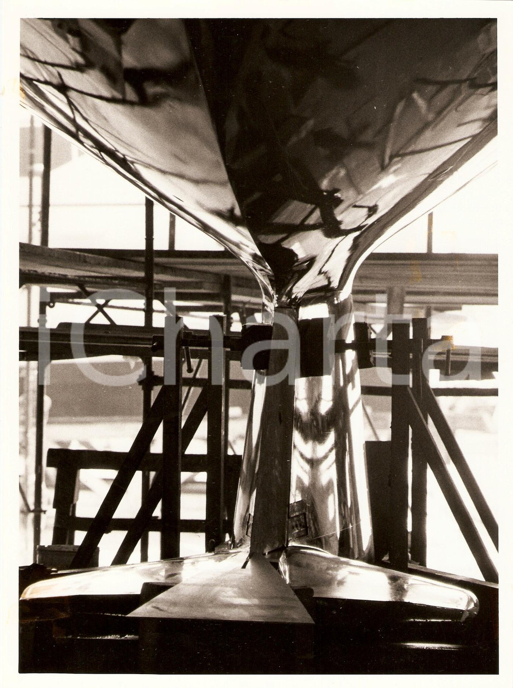 Fotografia d epoca originale 1985 ca VARAZZE Cantieri BAGLIETTO Chiglia ITALIA Yacht club italiano Foto 3 1