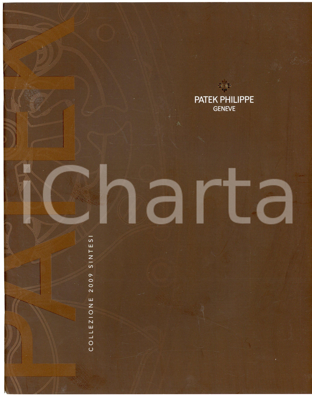 2009 GENEVE - PATEK PHILIPPE Collezione 2009 sintesi - Catalogo Catalogo illustrato.PAGINE: 23 FAIR/discreto Pagine lievemente ondulate Formato: 21x26 cm originale e autentica 1