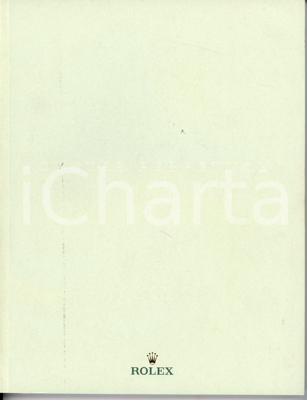 2009 ROLEX Oyster perpetual - Catalogue 115 pagg. / 21x27 cm Catalogo illustrato d'epoca.PAGINE: 115 FAIR/discreto Copertina lievemente ondulata, lievi macchie in copertina Formato: 21x27 cm originale e autentica 1