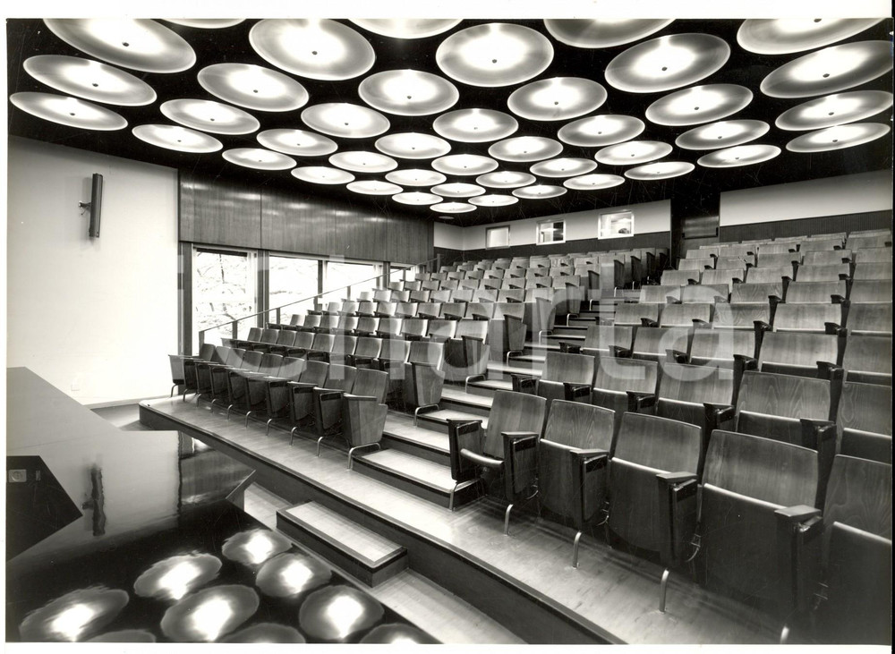 Fotografia d epoca originale 1950 ca Università di PAVIA Aula di chimica Fotografia artistica CHIOLINI 1 1