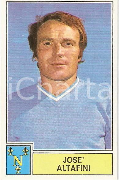 Oggetto da collezione cartaceo PANINI  CALCIATORI 1971  1972 Figurina José ALTAFINI Serie A NAPOLI 1