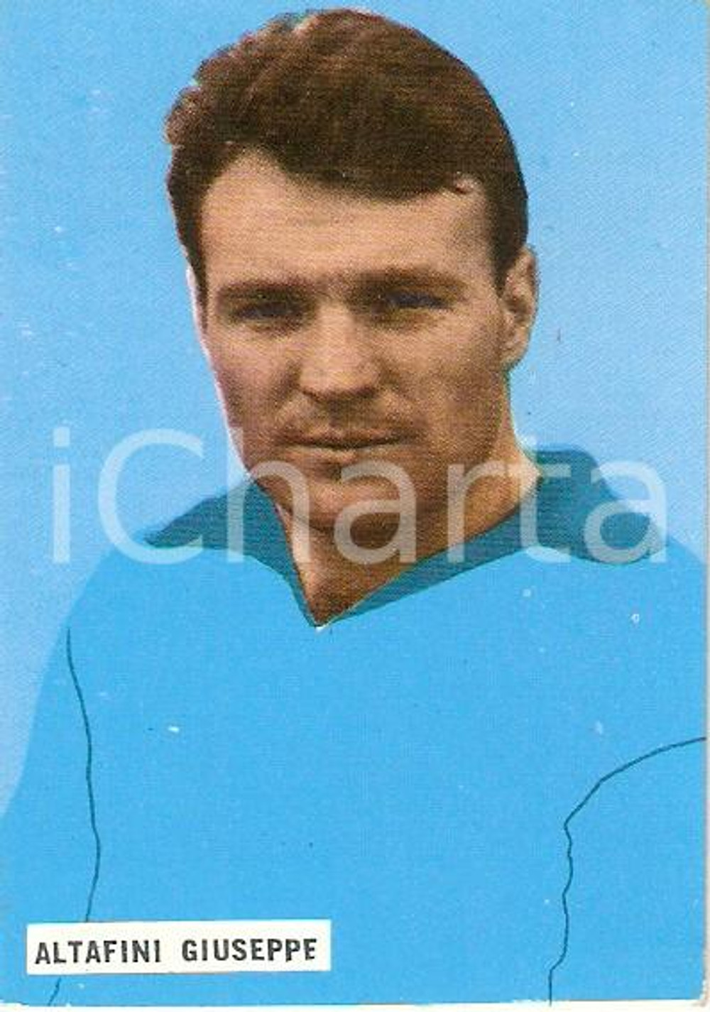 Oggetto da collezione cartaceo EDIZIONI FOTO CALCIO - CALCIATORI 1965-1966 Figurina José ALTAFINI 153 NAPOLI 1