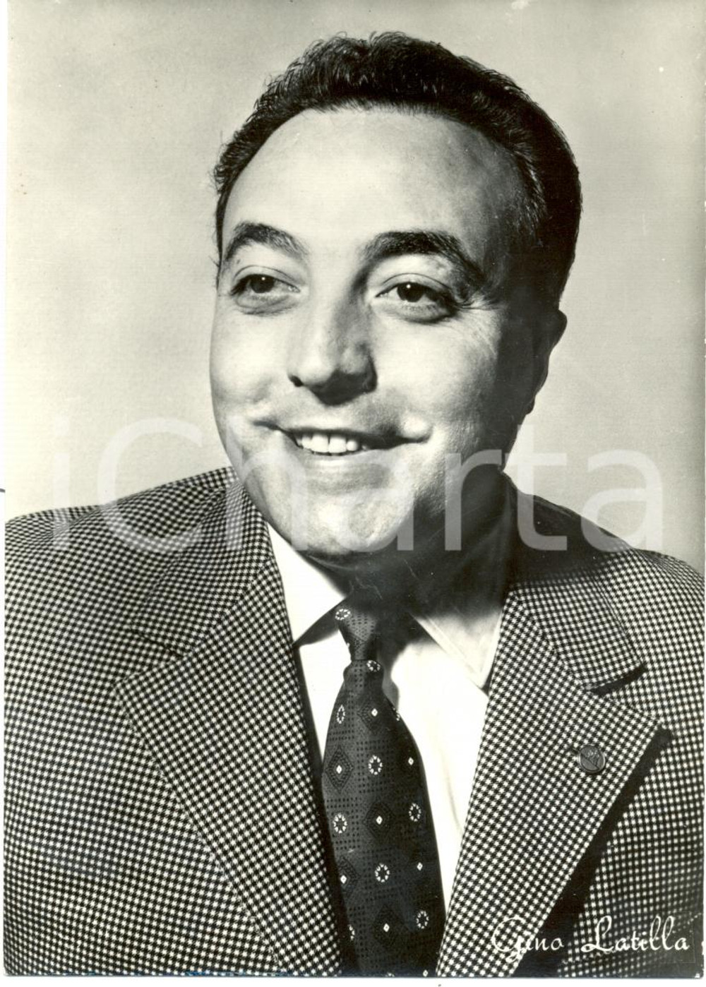 Cartolina originale da collezione 1955 ca MUSICA Gino LATILLA Ritratto fotografico *Cartolina FG NV 1
