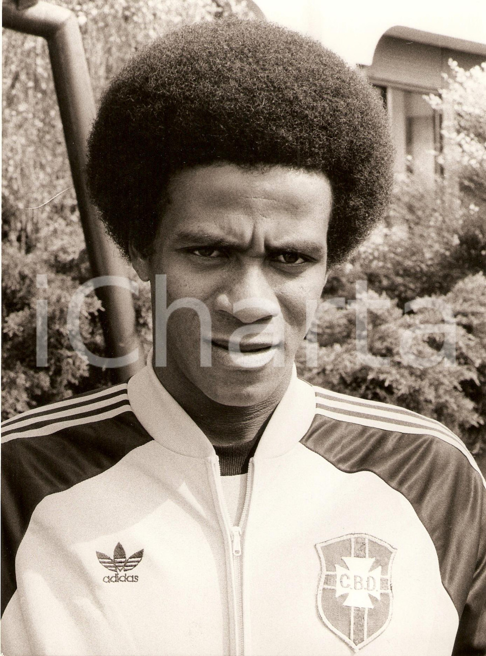 Fotografia d epoca originale 1978 BRASILE Calcio MONDIALI Jorge MENDONCA Ritratto NAZIONALE Fotografia 1