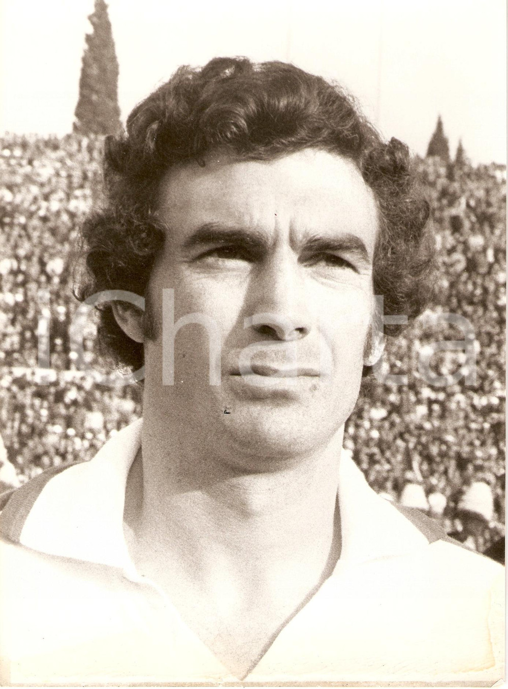 Fotografia d epoca originale 1974 INGHILTERRA Calcio MONDIALI Trevor BROOKING Ritratto Calciatore Foto 2 1