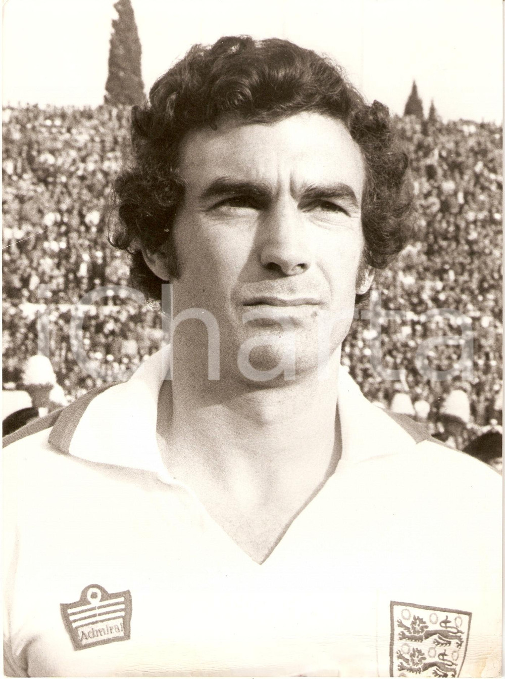 Fotografia d epoca originale 1974 INGHILTERRA Calcio MONDIALI Trevor BROOKING Ritratto Calciatore Foto 3 1