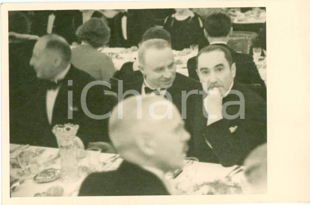Fotografia d epoca originale 1935 WIEN Cerimonia RAS Josef POSSELT Hotel METROPOLE 1