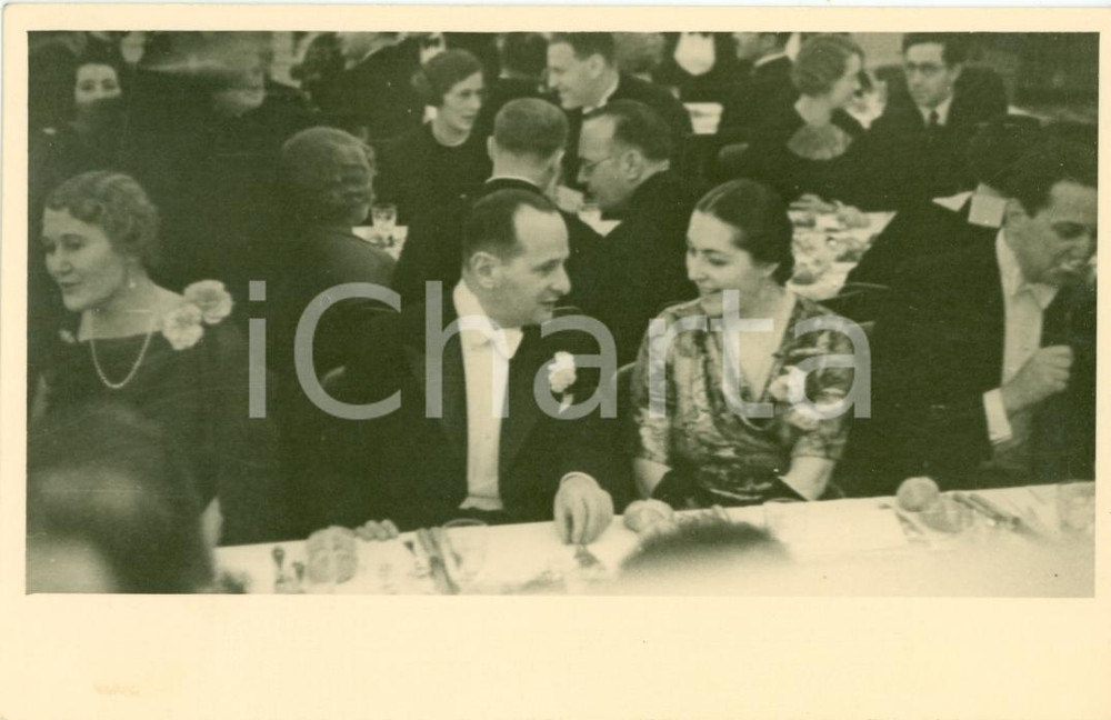 Fotografia d epoca originale 1935 WIEN Cerimonia RAS Josef POSSELT Hotel METROPOLE 1