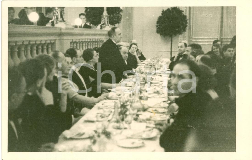 Fotografia d epoca originale 1935 WIEN Cerimonia RAS Josef POSSELT Hotel METROPOLE 1