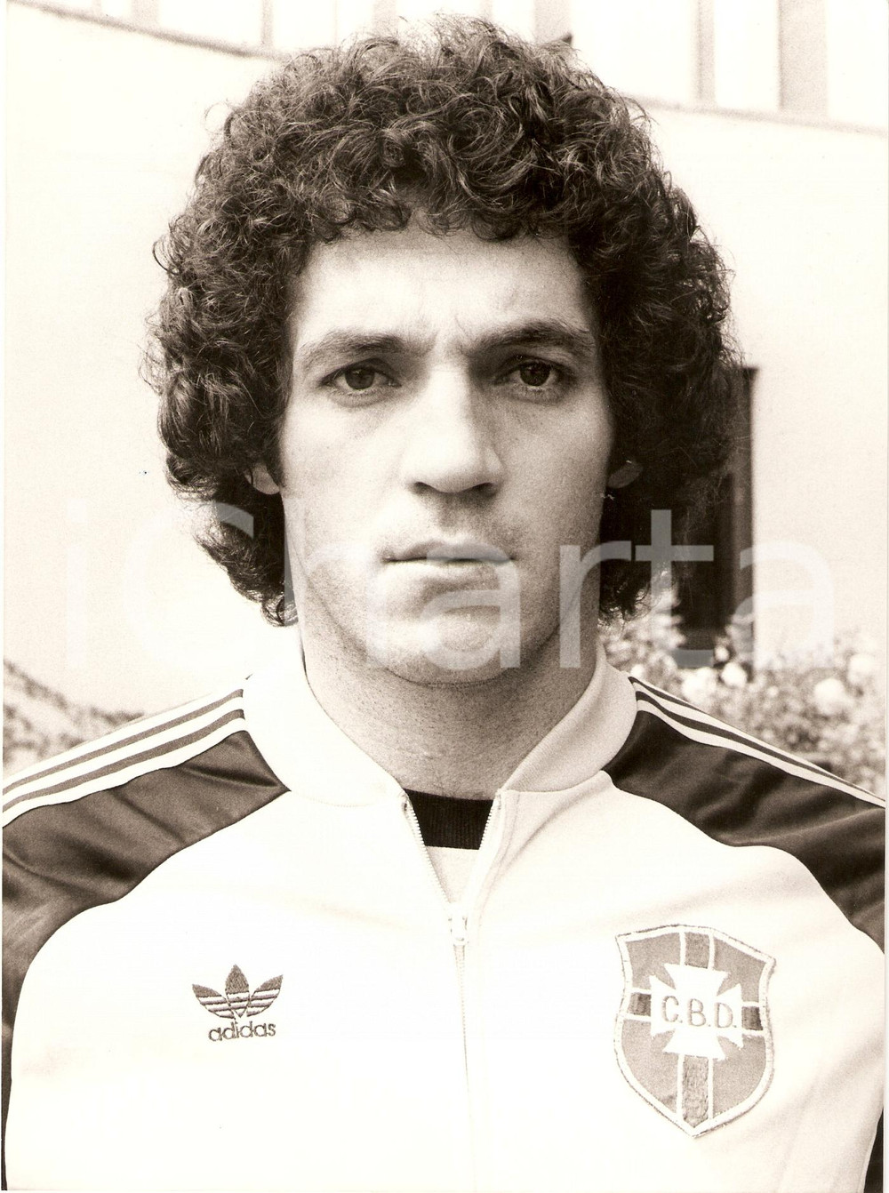 Fotografia d epoca originale 1978 BRASILE Calcio MONDIALI Abel BRAGA difensore ritratto Fotografia 1