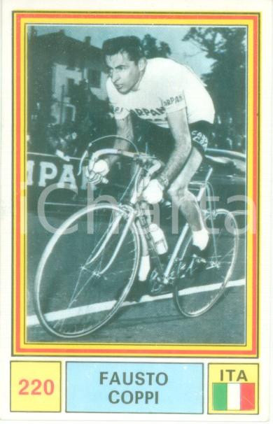 Oggetto da collezione cartaceo PANINI  SPRINT 1971 Figurina Fausto COPPI n. 220 Ciclismo 1