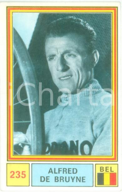 Oggetto da collezione cartaceo PANINI  SPRINT 1971 Figurina Alfred DE BRUYNE n. 235 Ciclismo BELGIO 1