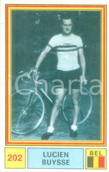 Oggetto da collezione cartaceo PANINI  SPRINT 1971 Figurina Lucien BUYSSE n. 202 Ciclismo 1